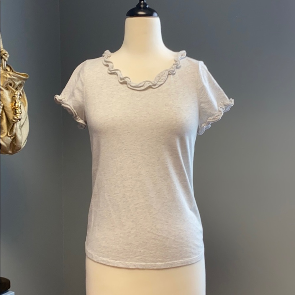 La Vie Rebecca Taylor ruffle tee